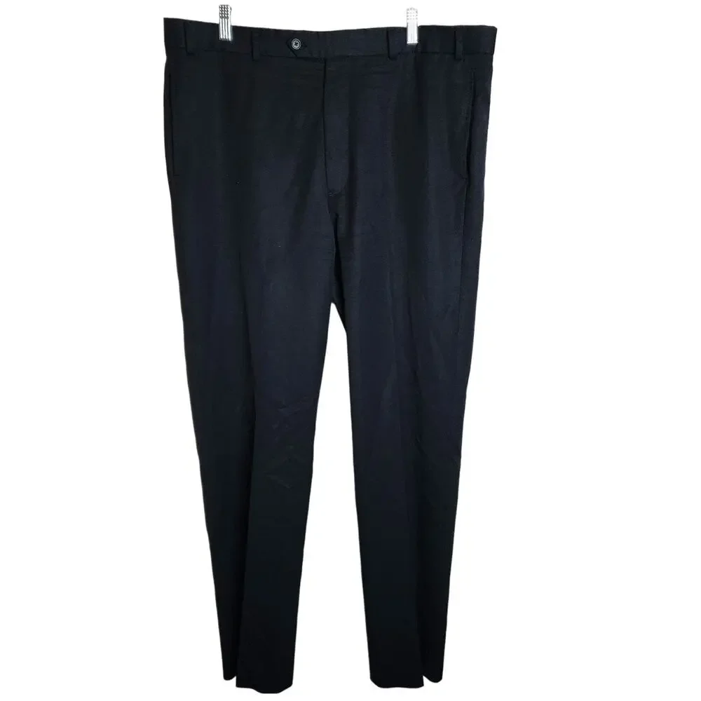 Brooks Brothers Madison Fit Black Dress Slacks, 40x34